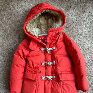 Jcrew Crewcuts Down Coat Size XS or 4-5 years.